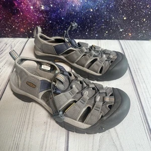 Keen Newport Hydro Sport Hiking Sandals Mens Sz 8 Steel Grey Paloma Cap Toe - Imagen 1 de 7