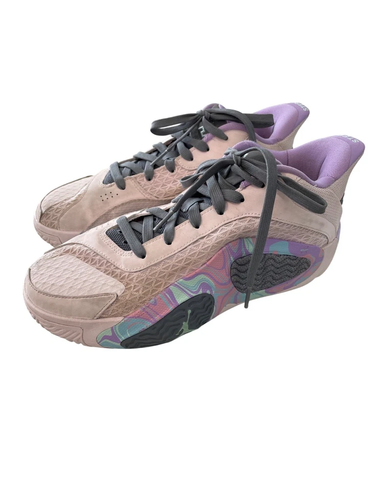 Кроссовки баскетбольные Nike Jordan Tatum 2 размер 6,5 года тротуар мел розовые дымчатые сиреневые - Изображение 1 из 1