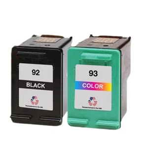 Compatible Ink Cartridge For HP 92 Black and 93 Color-USA - Picture 1 of 2