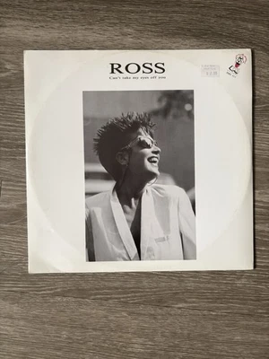 Ross- Can't Take My Eyes Off You 1986 BMS' 313 Vinyl 12'' Original Italo Disco Foto 1 de 3