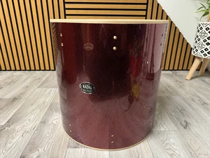 Natal Arcadia Tom Drum Shell 16”x16” Bare Wood Project #OX106 - Bild 1 von 5
