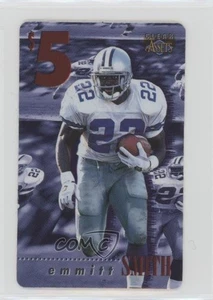 1996 Clear Assets Phone Cards $5 Emmitt Smith #2 HOF - Picture 1 of 4