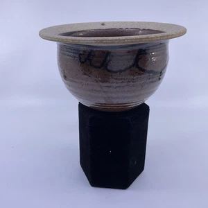 Künstlerischer handgefertigter hängender Blumenübertopf / Topf - Bild 1 von 6