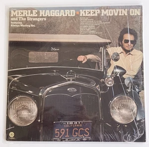 Merle Haggard - Keep Movin' On (1975, Vinyl LP) “Always Wanting You”, VG+ - Picture 1 of 9