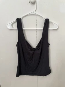 White Fox Soft and Stretchy Dark Gray Tank Top Size Medium - Picture 1 of 3