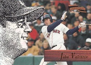 John Valentin 1996 Pinnacle Aficionado #140 - K1376 - Image 1 of 2