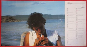 KEITH RICHARDS ROLLING STONES JOHNNY ROTTEN SEX PISTOLS 1994 PIN UP JAPAN ML 9S - Foto 1 di 2