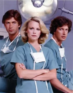 SHELLEY HACK - ALEC BALDWIN - JIM METZLER - 10" x 8" Photo CUTTER TO HOUSTON '83 - Imagen 1 de 1