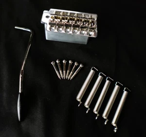L-Guitar Glide PRO tremolo bridge Aluminum bridge block fits Fender STRAT - Picture 1 of 9