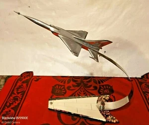 Vintage model military aircraft SU-15 metal handmade Soviet Russia USSR!  - Picture 1 of 12