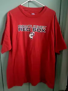 2008 CSA Label - PAWTUCKET RED SOX - XL T-SHIRT - Foto 1 di 4