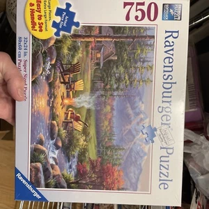 Ravensburger RIVERSIDE LIVINGROOM 750 jigsaw puzzle - Picture 1 of 2