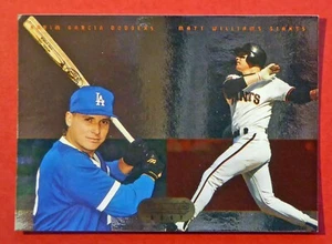 1995 Bowman's Best Matt Williams & Karim Garcia Mirror Image (Giants & Dodgers) - Picture 1 of 1