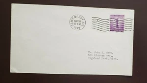 1942 WWII CAMP McCOY WISCONSIN US WARTIME Cover 5/26/1942 - Picture 1 of 2