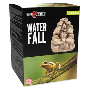 Repti Planet Wasserfall mit Pumpe 21x20,5x20cm Terrarium Deko - Bild 1 von 2