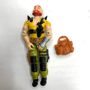 1987 Hasbro G.I. Joe v1 Taurus Renegades Action Figure W/ Backpack - Picture 1 of 3