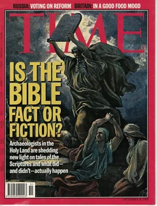 Time Magazine 1995 December 18 Is The Bible Fact Or Fiction? Holy Land Revista - Imagen 1 de 1