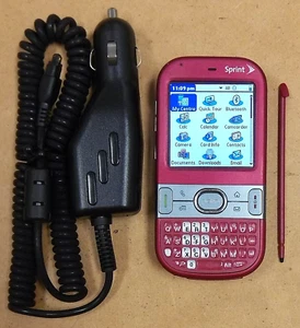 Palm Centro 2008 Version - Vibrant Rose (Sprint) Super Rare Smartphone w/ Sudoku - Picture 1 of 5