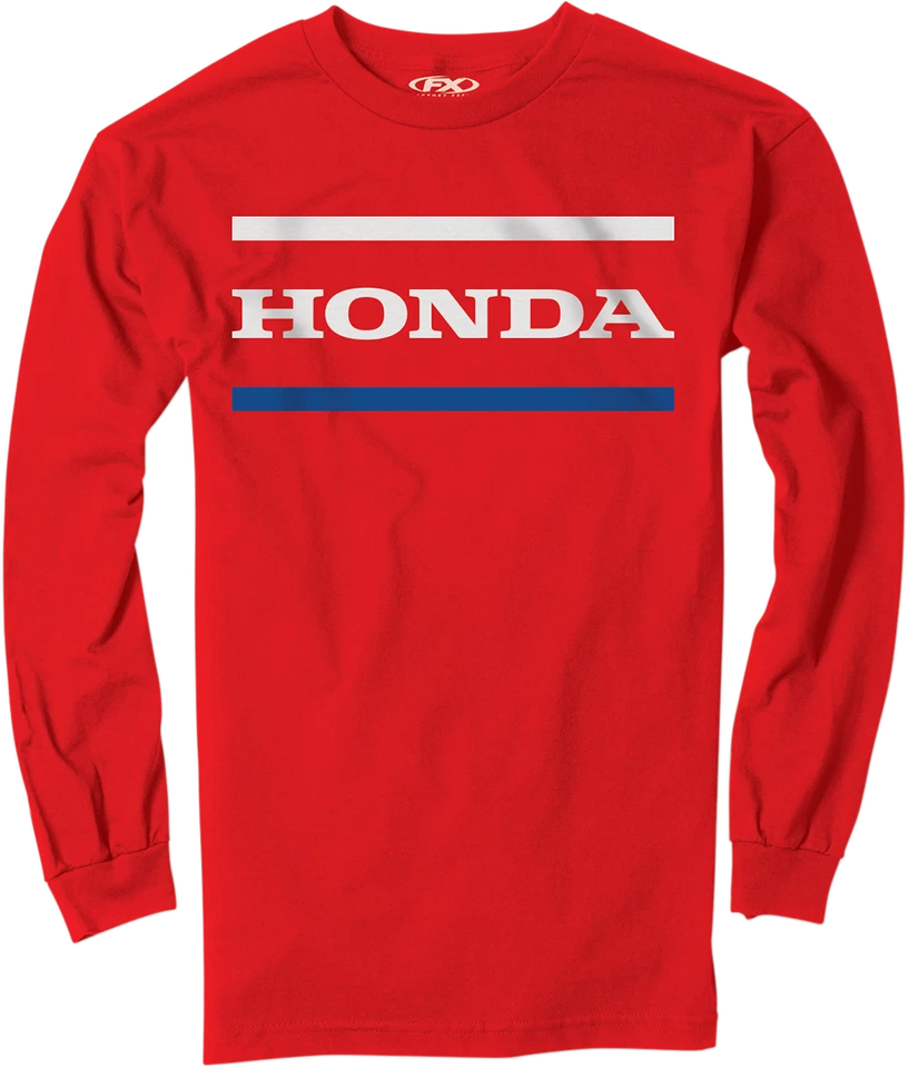 Factory Effex Honda Stripes Long Sleeve T-Shirt Mens all Sizes - Image 1 of 1