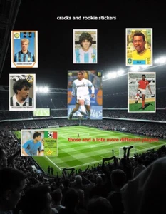 Players cracks rookies Maradona Pele Van Basten Bergkamp Ronaldo and lote more - Picture 1 of 260