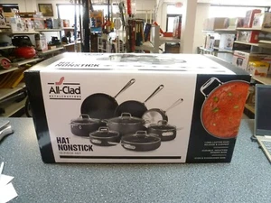 All Clad 13 PC HA1 Nonstick Cookware Set, E113SB64, NIB - Picture 1 of 5