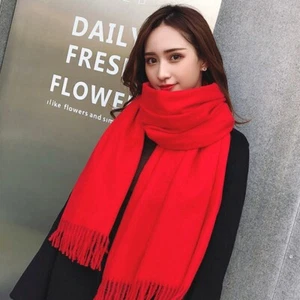 Sciarpa ""Sky Cashmere"" miscela viscosa super morbida - da indossare per tutte le stagioni 200 x 70 cm - Foto 1 di 21