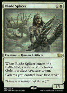 Magic FOIL Blade Splicer Double Masters Rare Englisch - Bild 1 von 1