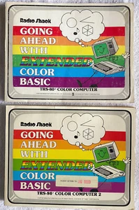 TRS-80 Extended Color Basic 1980 Manual 1981 Manual 2 Radio Shack TANDY - Picture 1 of 18