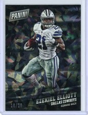 2017 Panini Black Friday Ezekiel Elliott - Cracked Ice Prizm 16/25 - #22 Cowboys