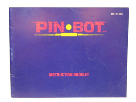 Pin-Bot - NES Nintendo Pinbot Manual Only - No Game