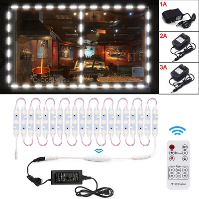 10-80ft 5730 SMD 3 LED Module Light Waterproof Storefront  Advertising Sign Lamp - Image 1 of 4