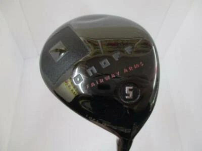 2017 DAIWA globeride ONOFF Fairway ARMS KURO 5W 18deg S-flex Golf Club M1574 - Image 1 of 4