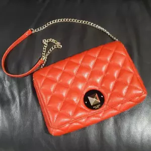 $400 Kate Spade rear Lamb crossbody leather (lambskin) quilted bag - Picture 1 of 12