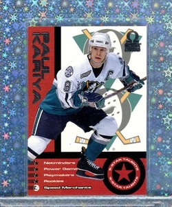 🥅 Paul Kariya 2000-01 Pacific OMEGA #13 Speed Merchants MIGHTY DUCKS Anaheim 🚨