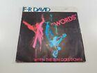 disque vinyle 45 tours F-R David Words