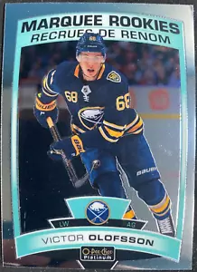 2019-20 O-Pee-Chee Platinum #194 Victor Olofsson RC Buffalo Sabres - Picture 1 of 1