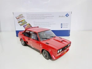 FIAT 131 ABARTH Stradale Rosso del 1976 - SOLIDO 1/18 - Foto 1 di 8