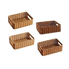 Storage Basket Kitchen Rectangular Organizer for Appetizer Sundries Perfume
