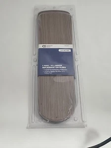 Ceiling Fan Blades (5-pack) Replacement Reversible White Oak/Gray 52" - Picture 1 of 3