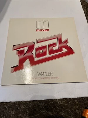 Maxell Rock Sampler. RCA Records. LP Compilation of rock - Image 1 of 4