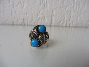 Beautiful, old Ring __Indian Jewelery__925 Silver With Turquoise ____ - Bild 1 von 4
