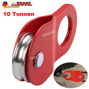 Umlenkrolle 10T Seilwinde Lastenzug Seilzug Snatchblock Seilrolle Werkstatt DHL - Bild 1 von 15