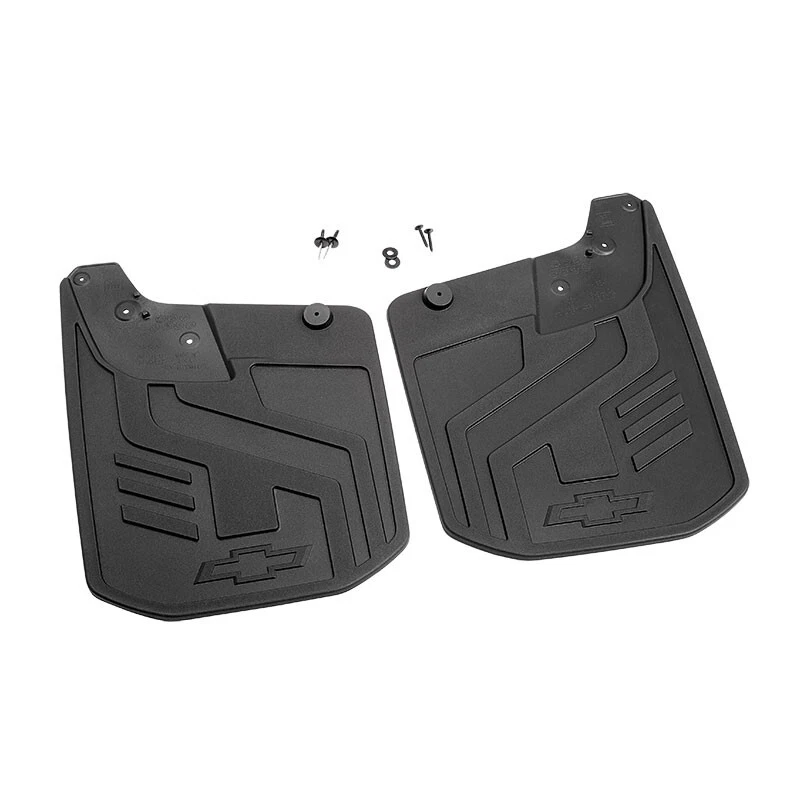 Protectores contra salpicaduras planos traseros Chevrolet Colorado Z71 2023 84944127 negros *Ver notas* Foto 1 de 1