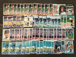 1970s 1980s Topps BOB WATSON (67) LOT ASTROS YANKEES BRAVES w/ 1985 TIFFANY - Picture 1 of 3