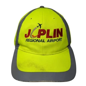 Joplin Regional Airport Strapback Hat Green One Size Adjustable Adams - Picture 1 of 9
