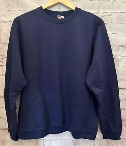 Sudadera Hanes Adulto M Nueva De Colección Everfit En Blanco Y2K Azul Marino - Imagen 1 de 4