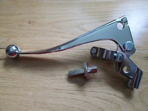 60-2074 7/8"" BAR 1"" SCHWENK CHROM KUGELENDE KUPPLUNGSHEBELBAUGRUPPE für BSA TRIUMPH *** - Bild 1 von 1