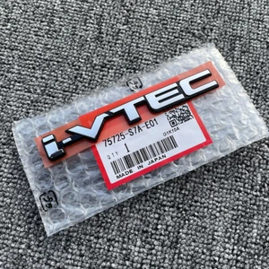 GENUINO EMBLEMA I-VTEC PARA HONDA ACUERDO 2003-2007 i VTEC PLACA TRASERA PEGATINA - Imagen 1 de 4