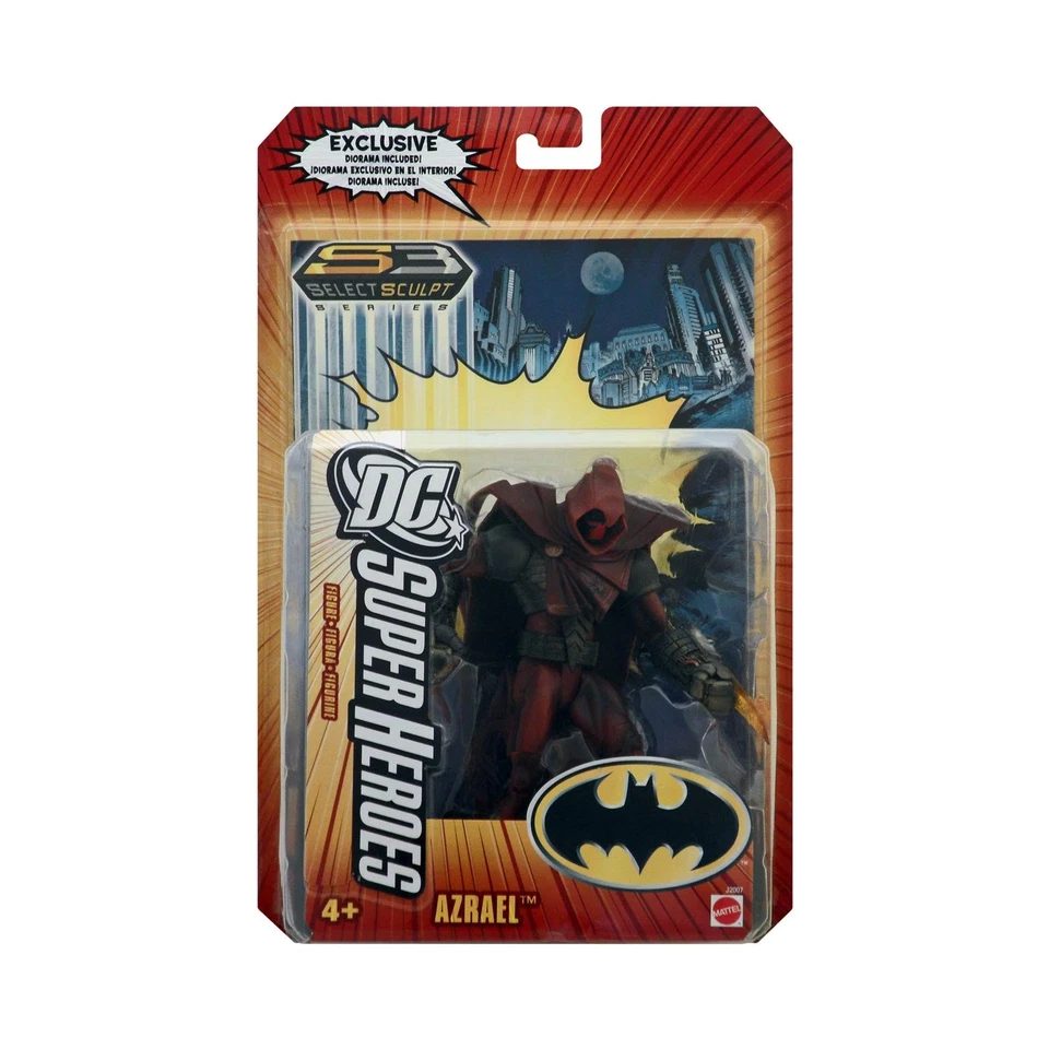 Mattel DC SUPERHEROES JUSTICE LEAGUE UNLIMITED AZRAEL Figure - Image 1 of 1