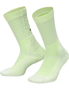 Nike Unicorn Dri-FIT ADV Cushioned Crew Socks Volt Sz XL FZ3399-101 - Picture 1 of 5